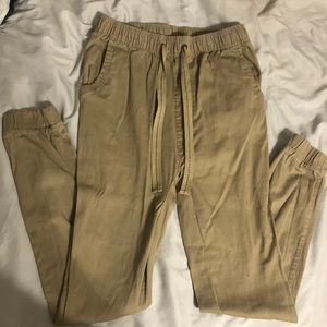 Khaki Joggers